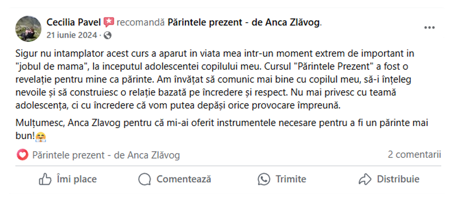 Testimonial Facebook