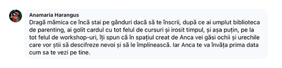 Testimonial Facebook