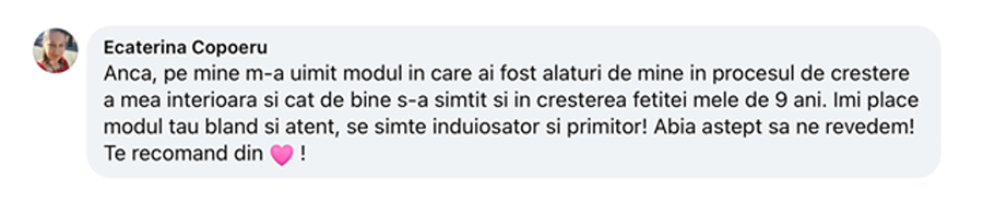 Testimonial Facebook