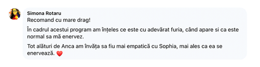 Testimonial Facebook